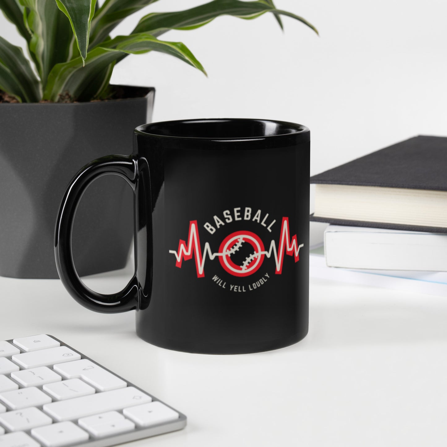 Baseball Mom Ceramic Mug