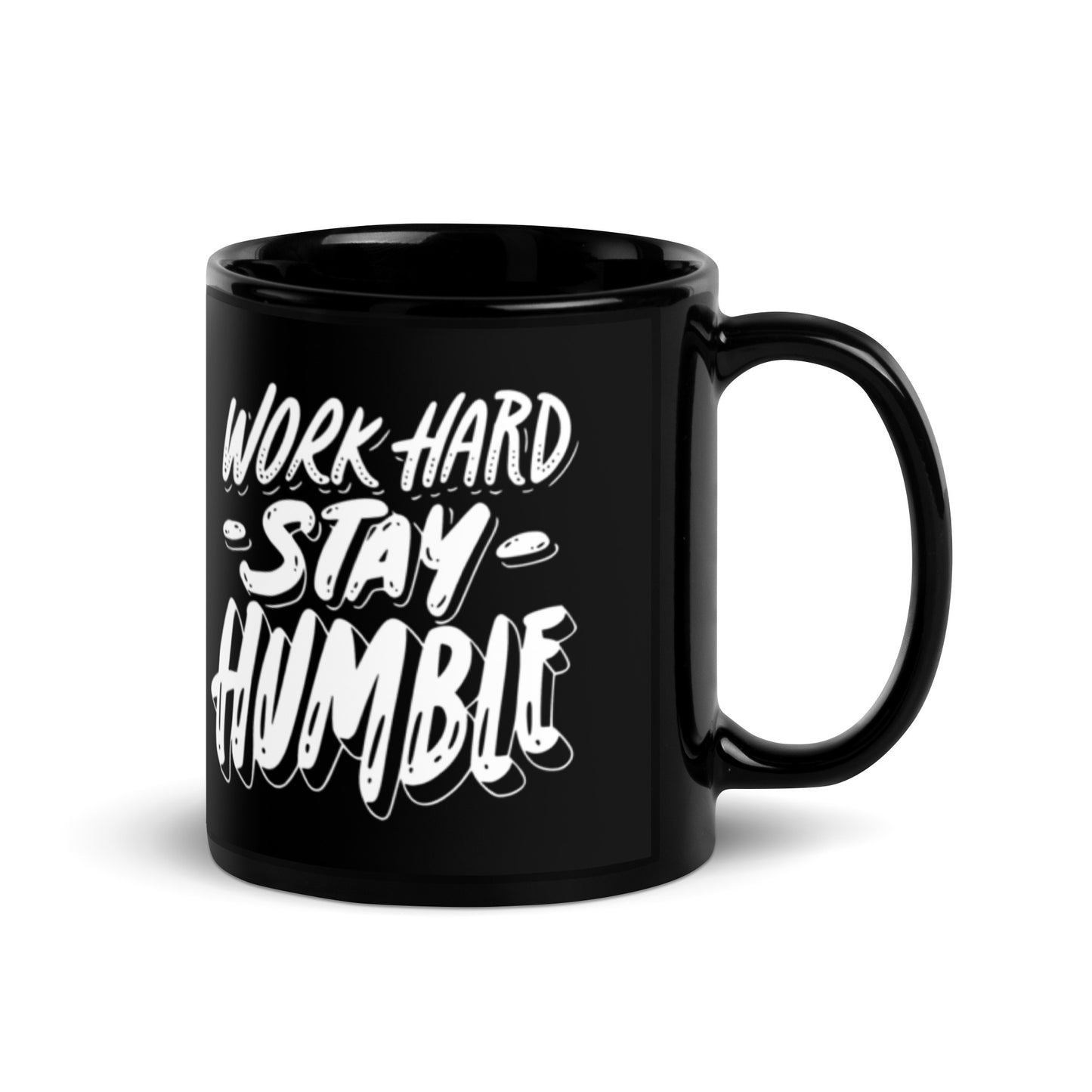 Work Hard, Stay Humble Ceramic Mug