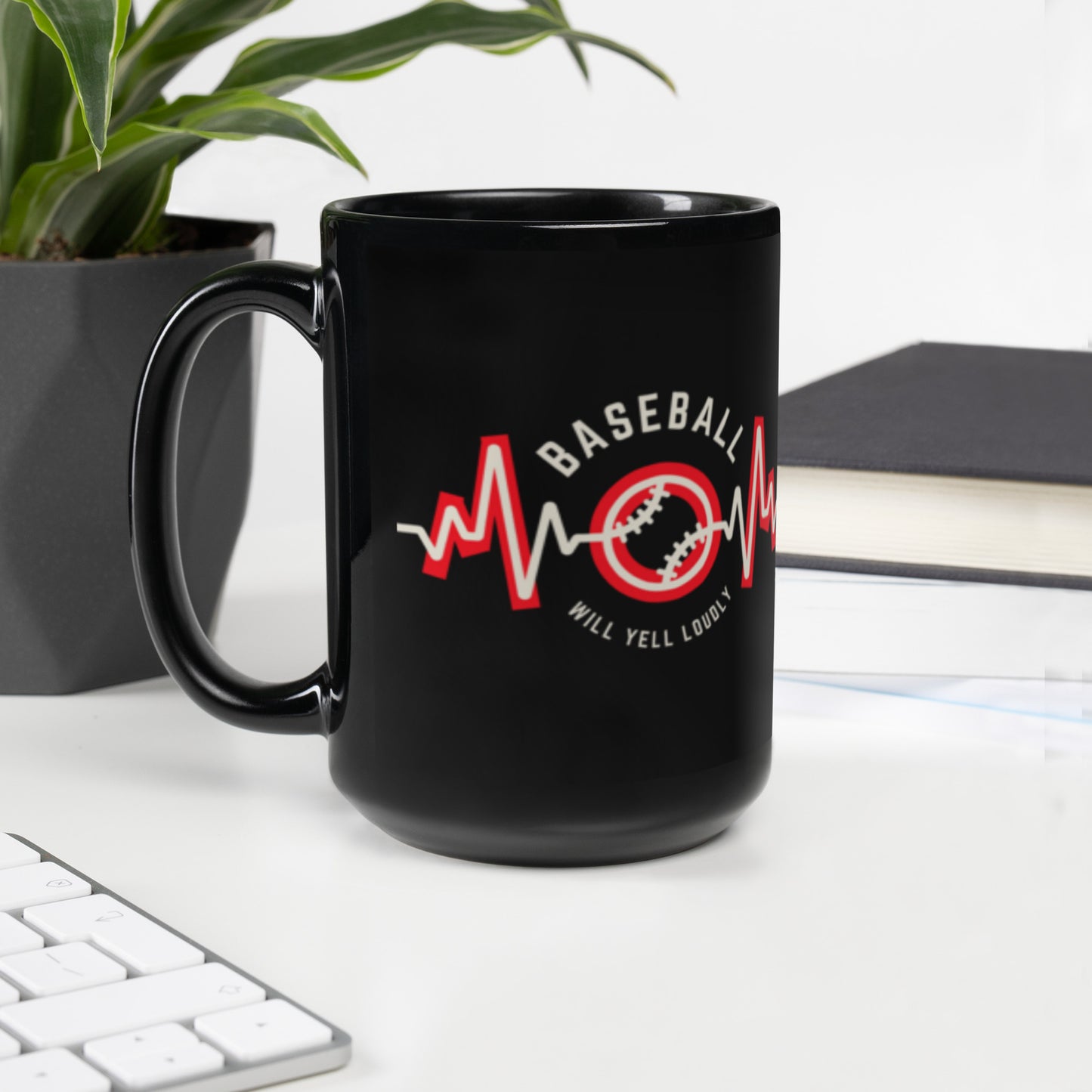 Baseball Mom Ceramic Mug