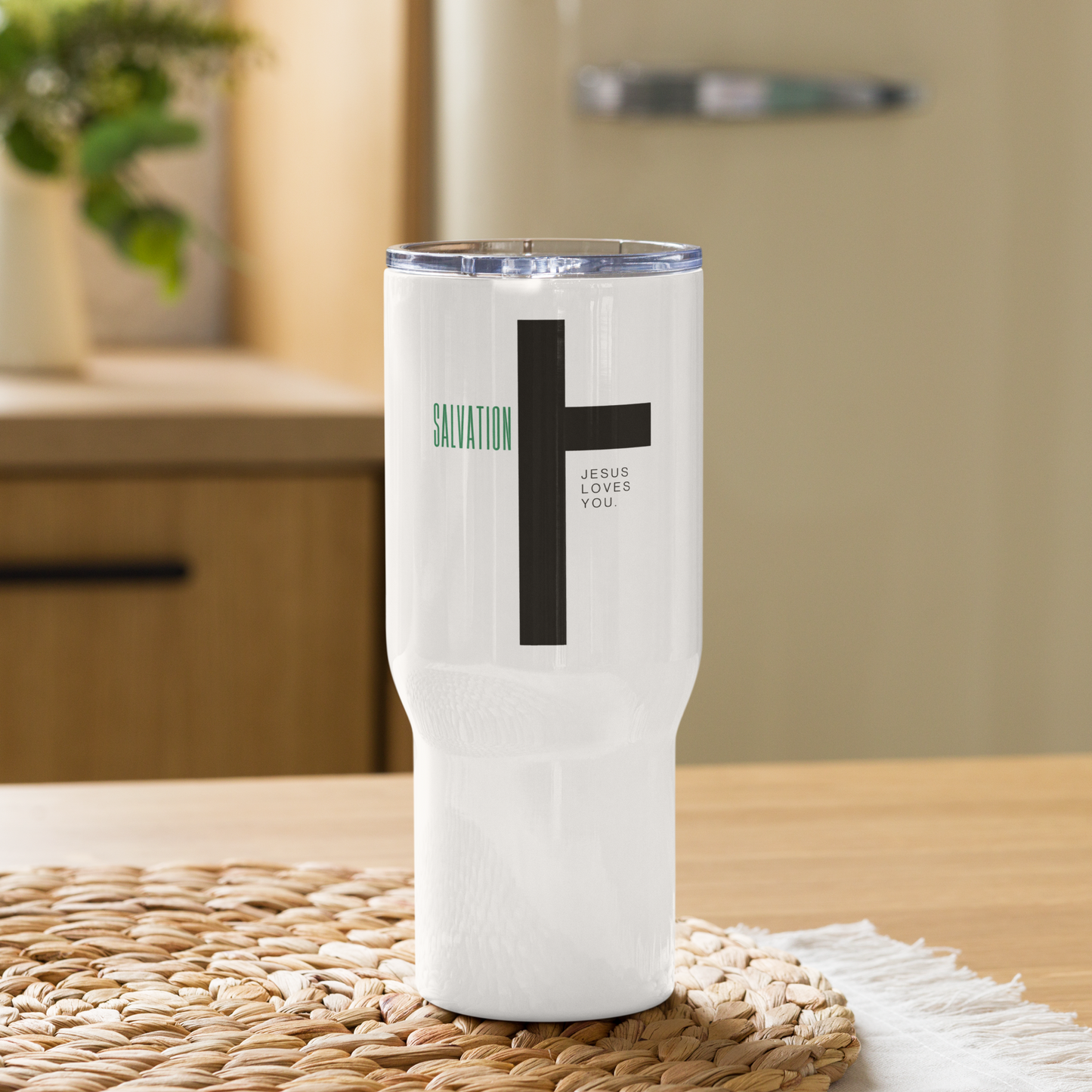 Travel mug: Salvation