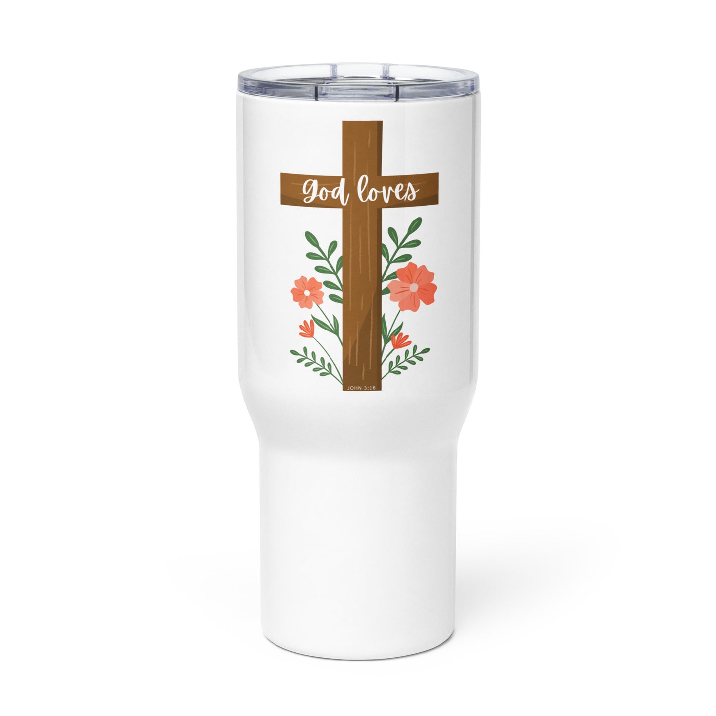 God Loves Travel Mug