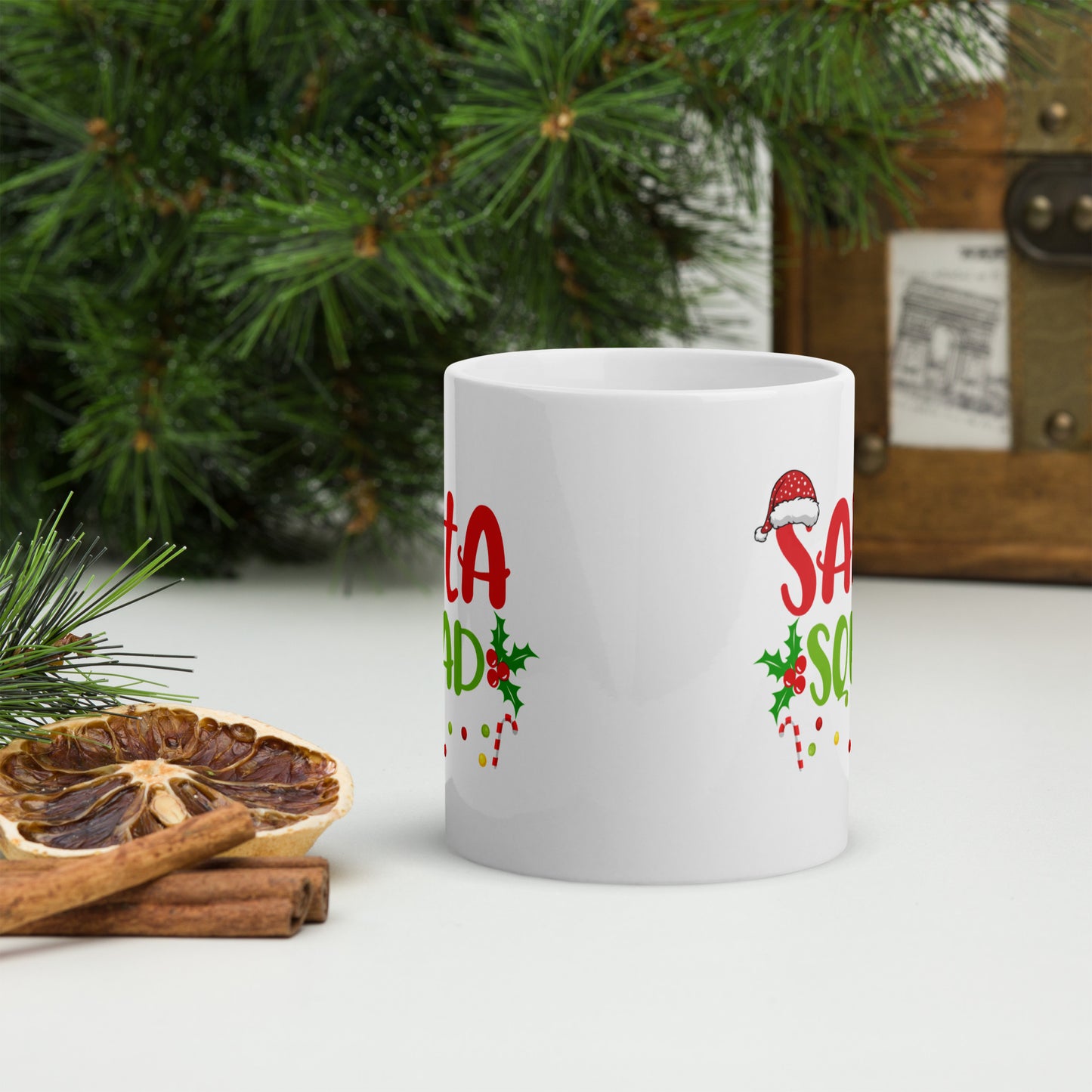 Santa Squad Mug (White)