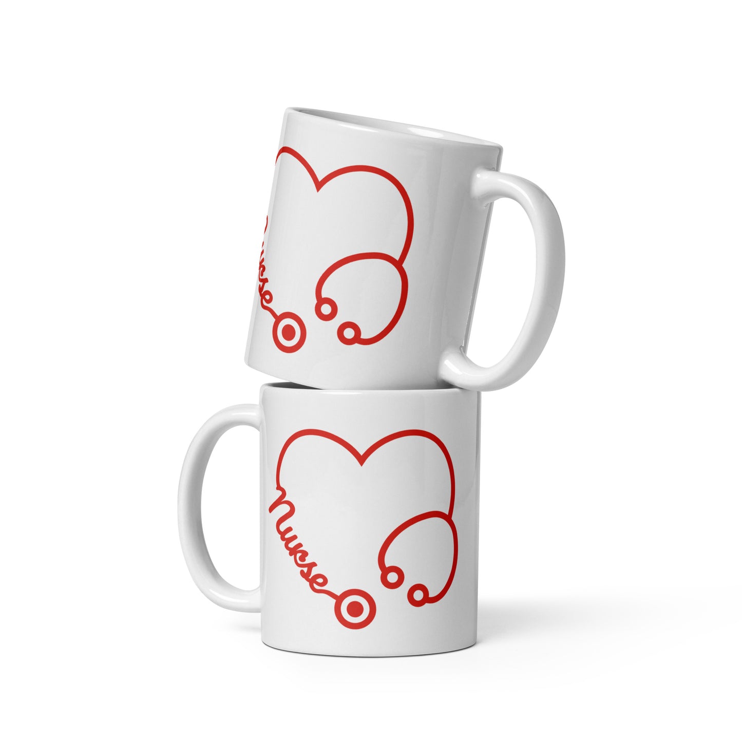 Nurse (Heart Design) Ceramic Mug