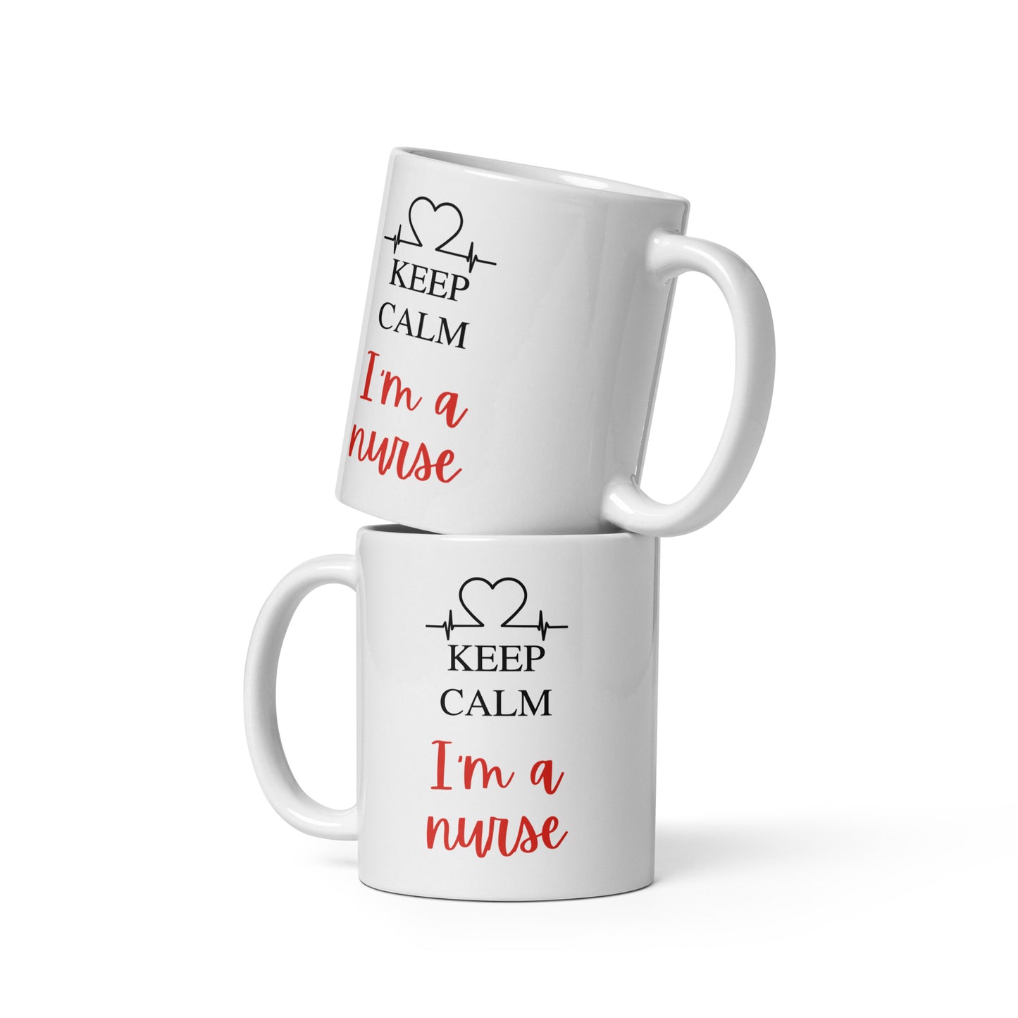 Keep Calm, I'm a Nurse Ceramic Mug