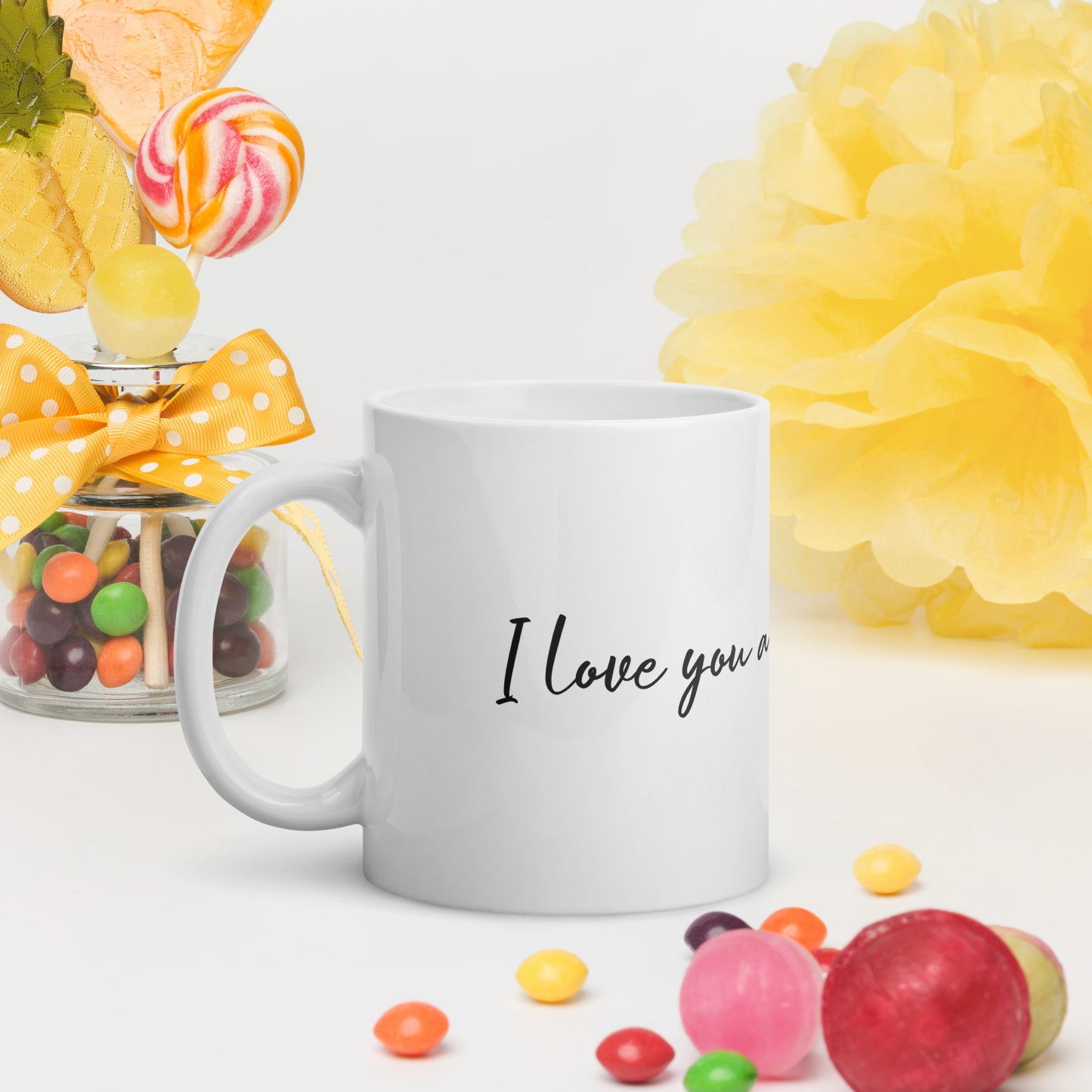 I Love You a Bushel and a Peck Ceramic Mug