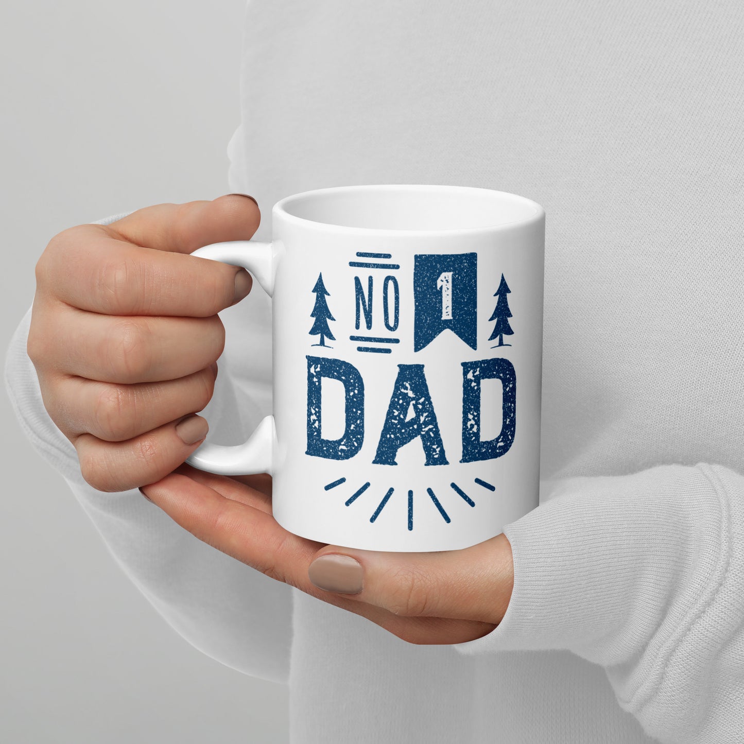 No. 1 Dad Ceramic Mug