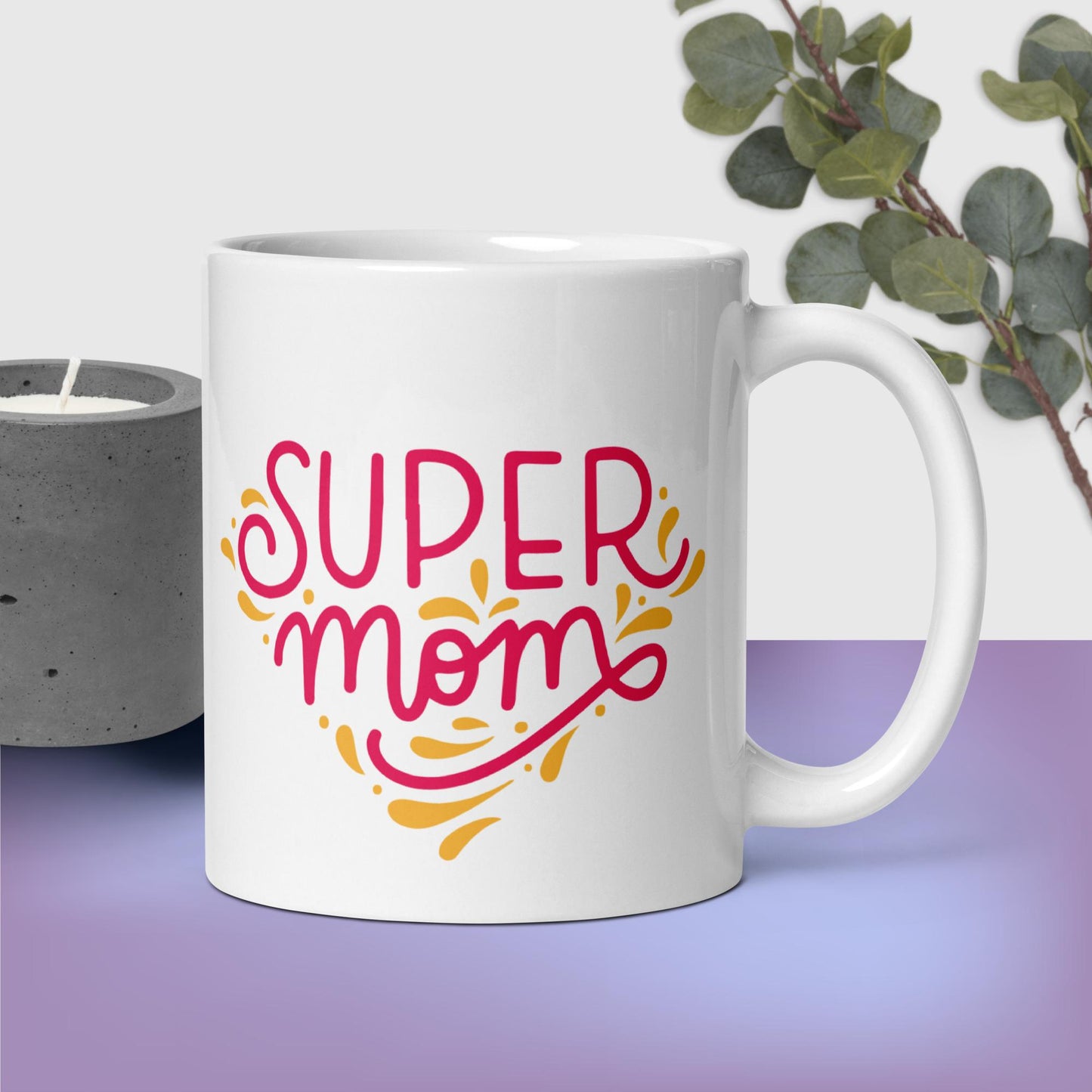 Super Mom Ceramic Mug