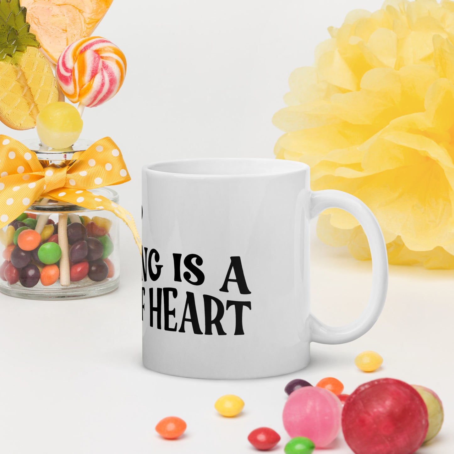 Teaching Is a Work of Heart Ceramic Mug