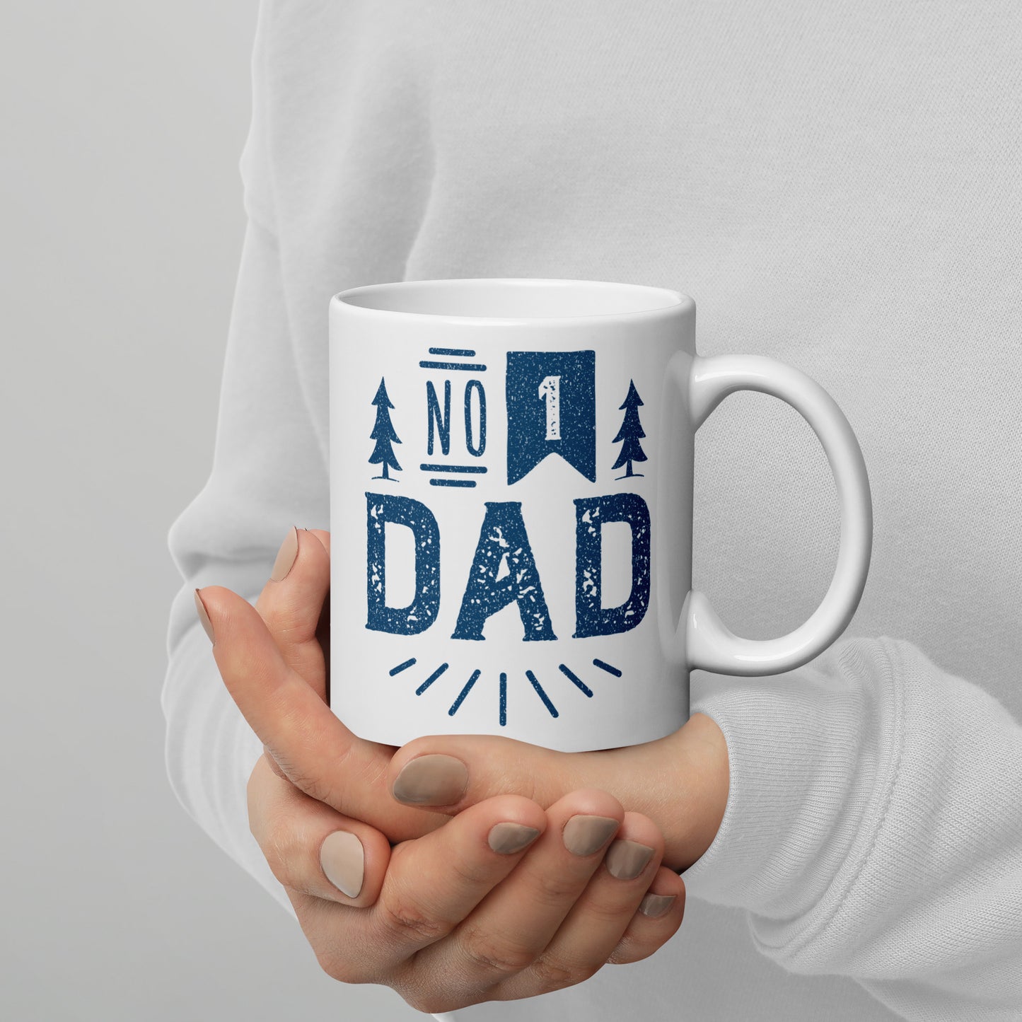 No. 1 Dad Ceramic Mug