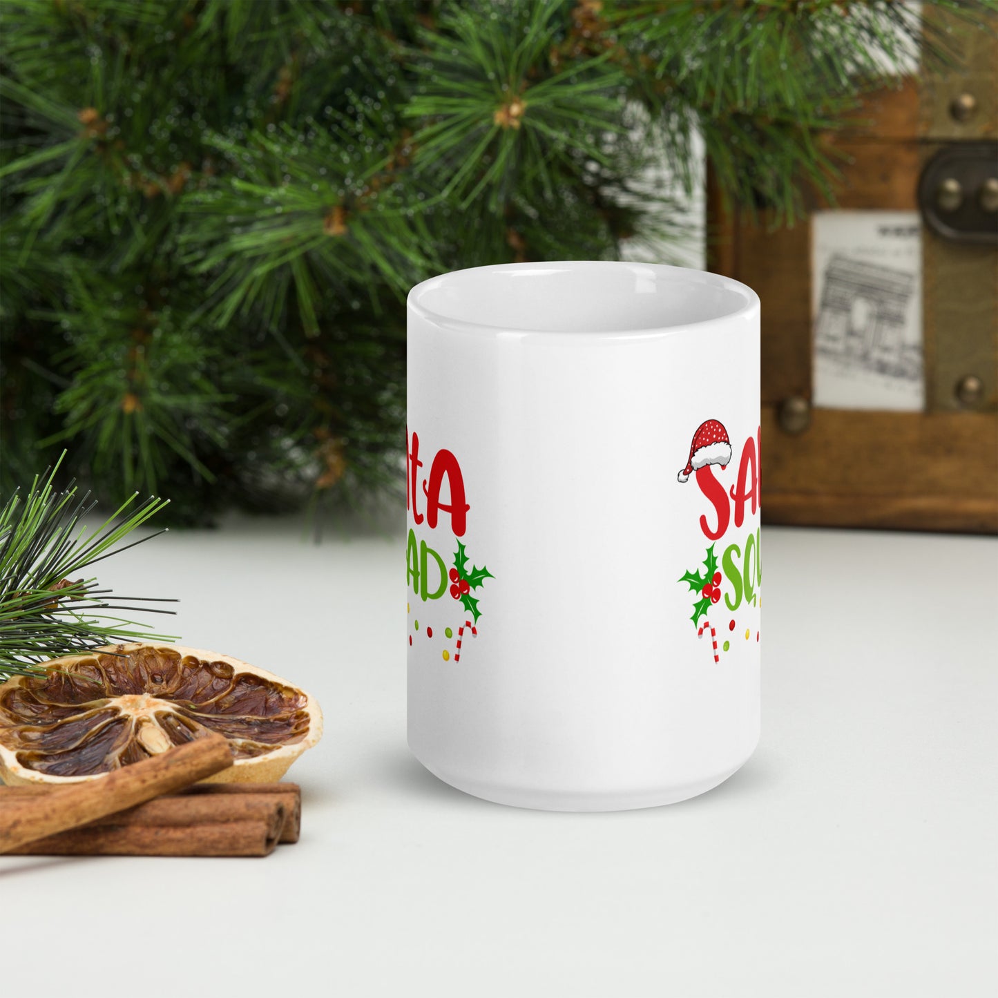 Santa Squad Mug (White)