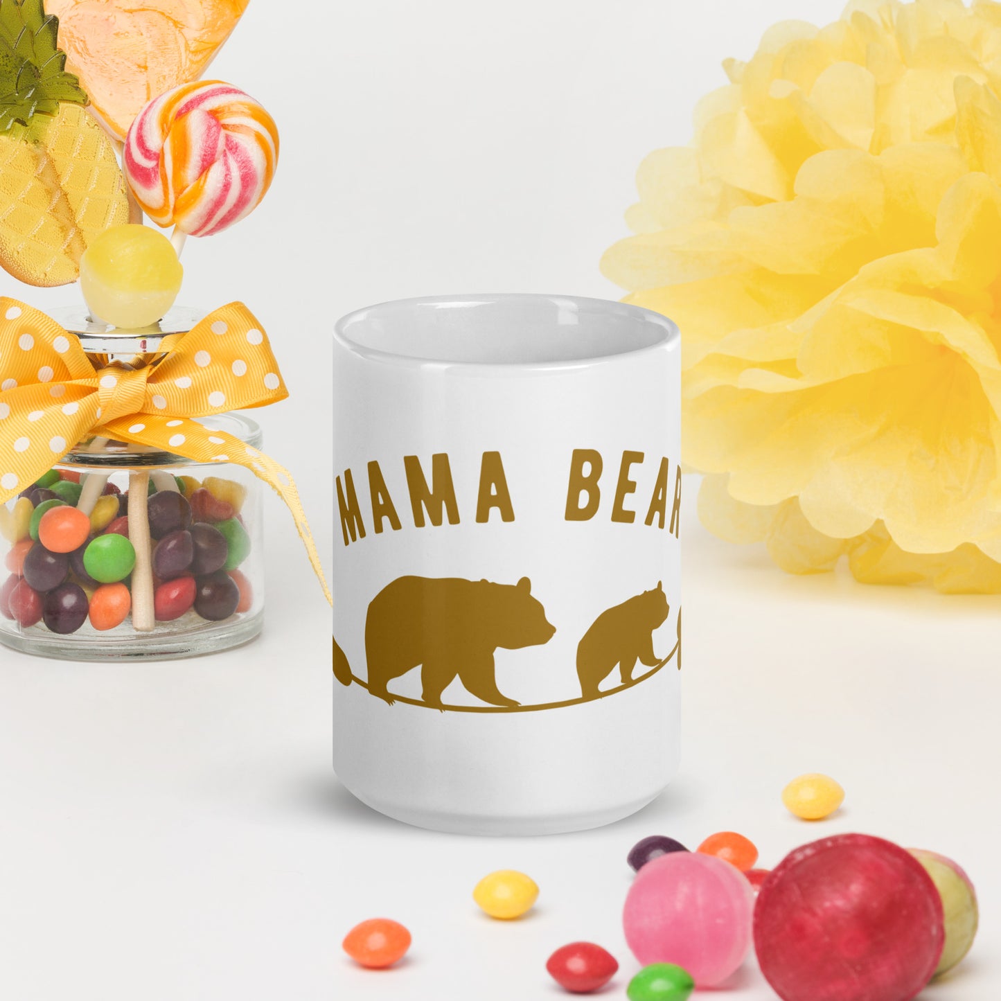 Mama Bear & Cub Ceramic Mug