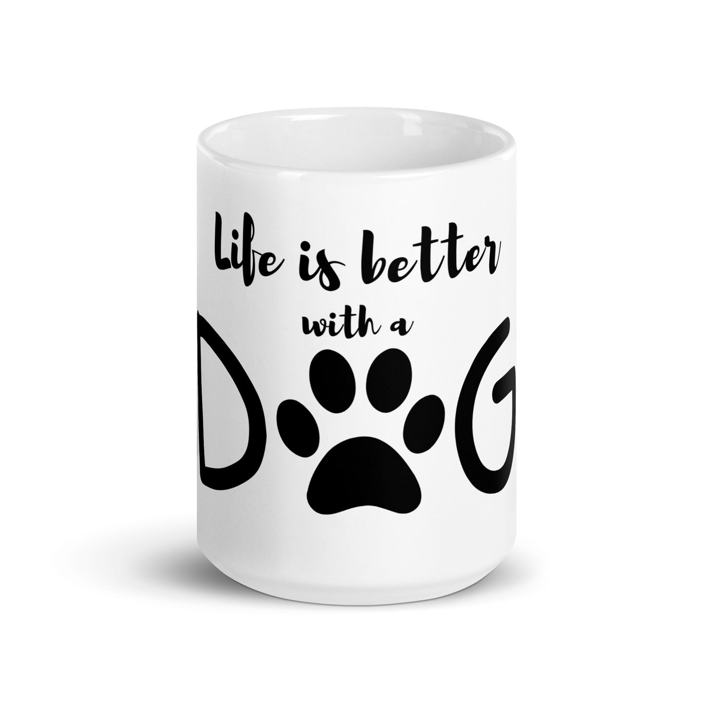 Life Is Better with a Dog Ceramic Mug