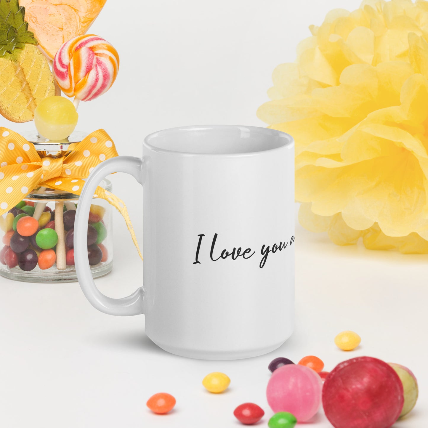 I Love You a Bushel and a Peck Ceramic Mug