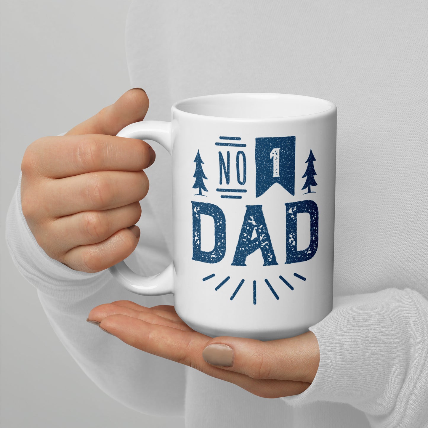 No. 1 Dad Ceramic Mug