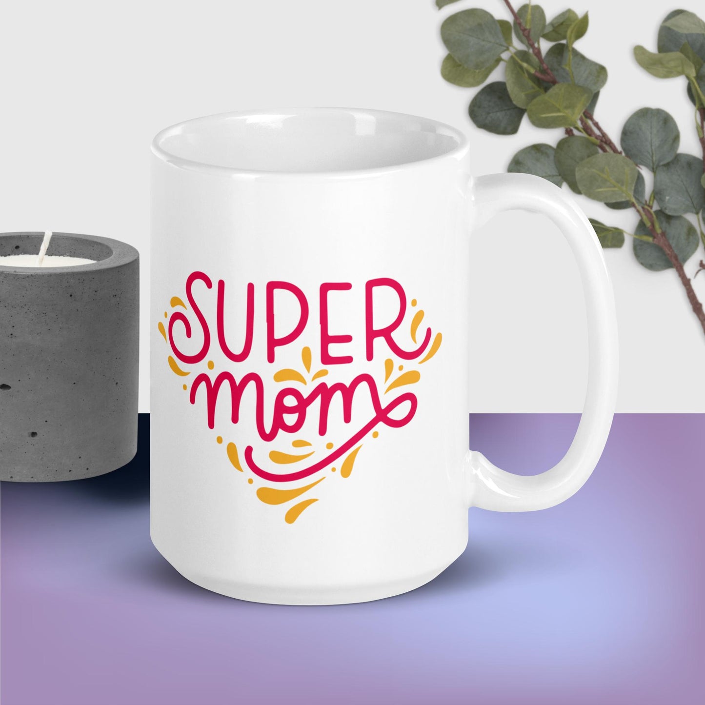 Super Mom Ceramic Mug