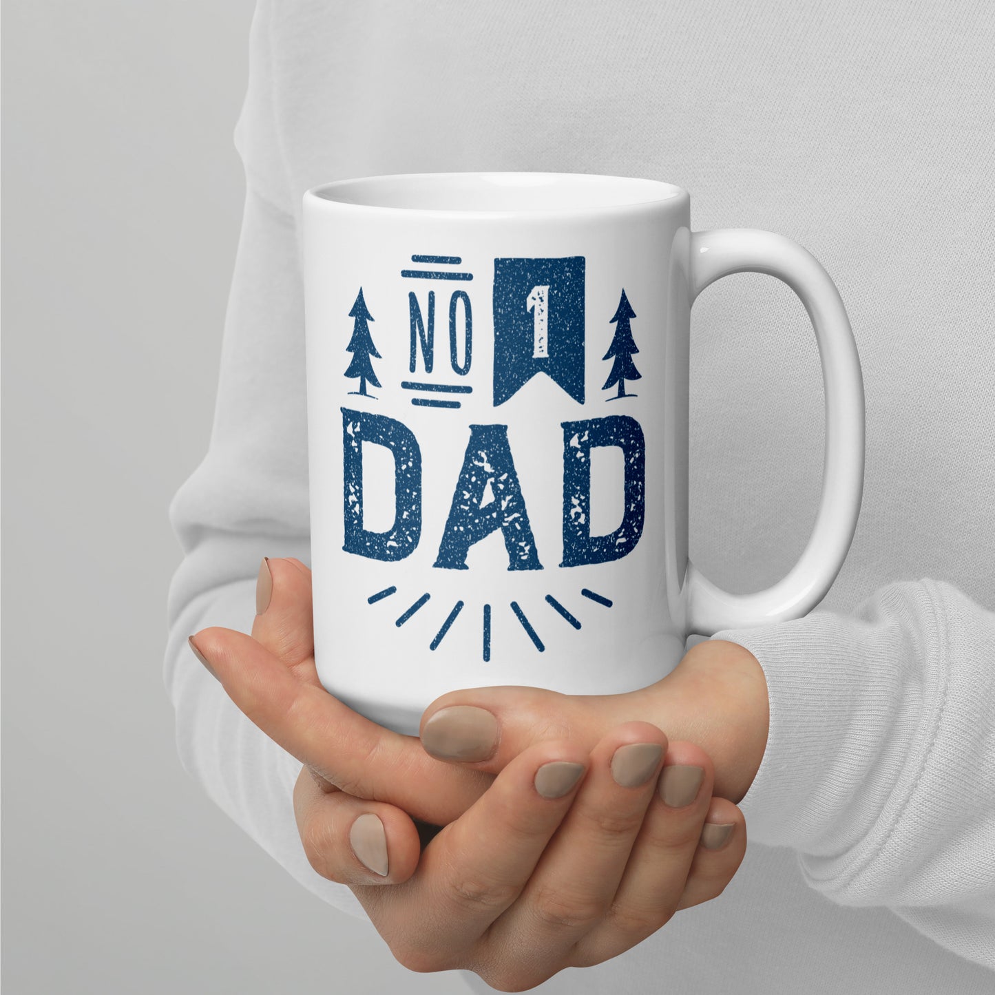 No. 1 Dad Ceramic Mug