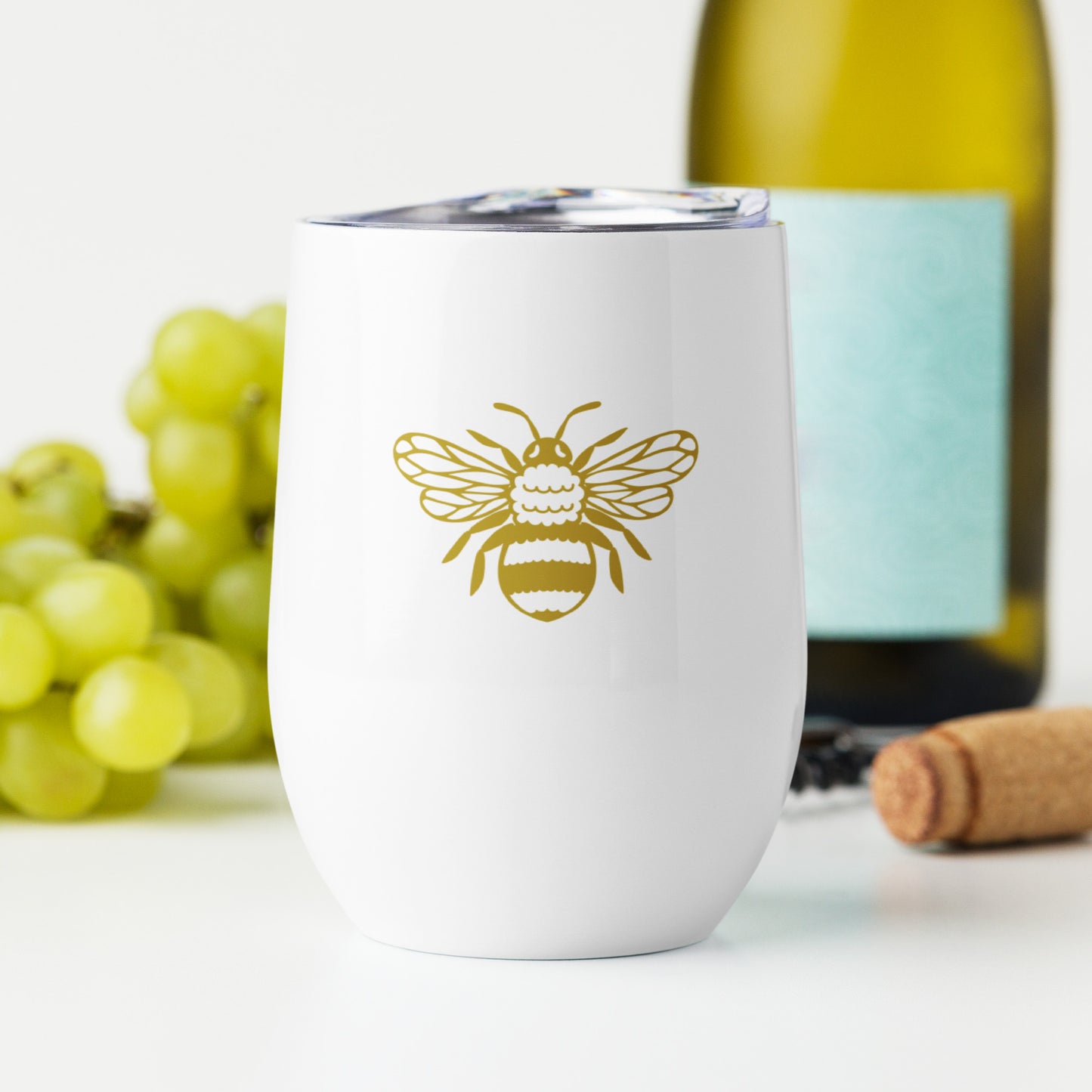 Queen Bee Wine Tumbler