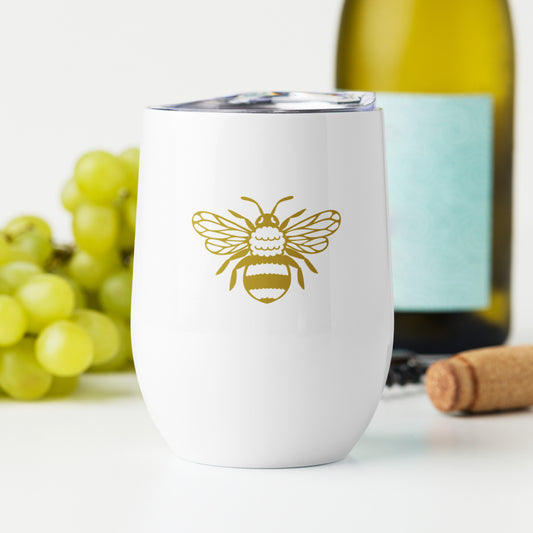 Queen Bee Wine Tumbler